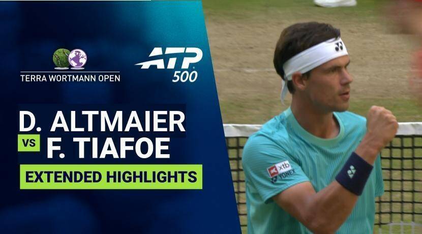 Daniel Altmaier vs Frances Tiafoe - Semifinal | ATP 500: Terra Wortmann Open 2026