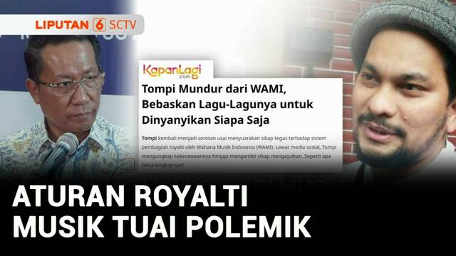 Polemik Royalti Musik, Tompi hingga Ari Lasso Kritik Kebijakan WAMI | Liputan 6