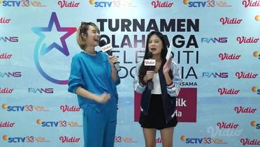 Antusiasnya Conchita Menjadi Host Pertandingan TOSI Minggu Ketiga - Eksklusif Keseruan NonStop Turnamen Olahraga Selebriti Indonesia Bersama Cat Dinding Supersilk Anti Noda