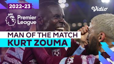 Aksi Man of the Match: Kurt Zouma | West Ham vs Bournemouth | Premier League 2022/23