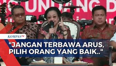 Pidato di Depan Ribuan Kades, Megawati Beri Pesan Jelang Pemilu: Pilih Orang Baik!