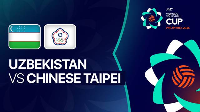 Uzbekistan vs Chinese Taipei - Full Match | AVC Women's Cup 2026