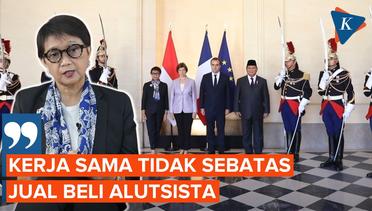 Menlu "Senggol" Prabowo: Ke Perancis Jangan Hanya Beli Alutsista