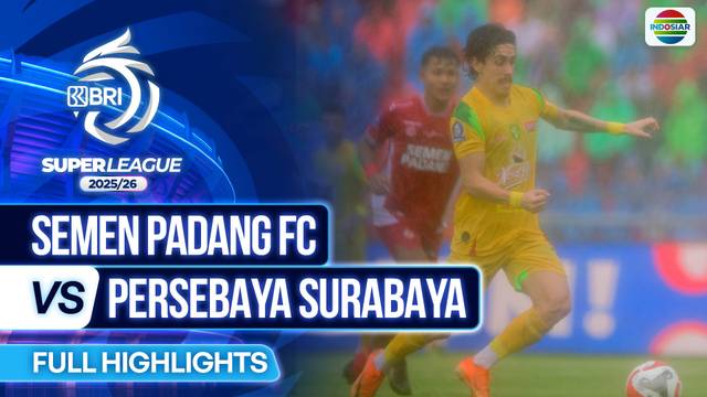 Semen Padang FC VS Persebaya Surabaya - Full Highlights | BRI Super League 2025/26