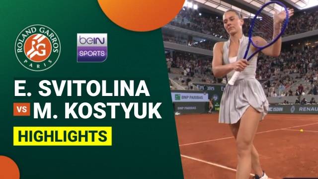 Elina Svitolina vs Marta Kostyuk - Highlight | Roland Garros 2026