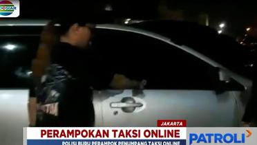 Pengemudi Taksi Online di Jakarta Rampok dan Lukai Penumpang pakai Pisau - Patroli