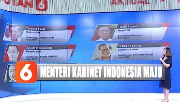 Melihat Kembali Komposisi Menteri Kabinet Indonesia Maju - Liputan 6 Siang