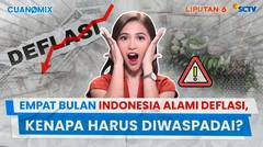 Empat Bulan Indonesia Alami Deflasi, Kenapa Harus Waspada? | Cuanomix