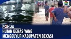 Hujan Deras Sebabkan Banjir Bekasi dan Pamekasan, Puluhan Rumah Terendam ,Warga Dievakuasi | Fokus