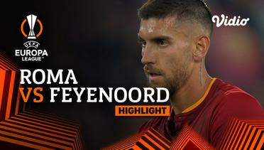 Highlights - Roma vs Feyenoord | UEFA Europa League 2022/23