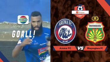 GOLL!! COMVALIUS-AREMA Sigap Manfaatkan Bola Lepas - Arema vs Bhayangkara | Shopee Liga 1