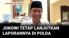 Jokowi Teruskan Laporan di Polda Metro Jaya, Meski Bareskrim Pastikan Ijazahnya Asli | Liputan 6