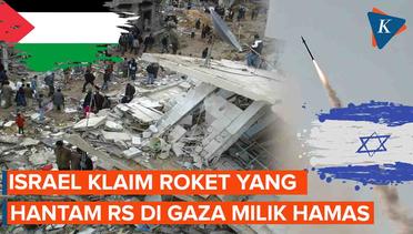 Israel Sebut Roket Sekutu Hamas Meleset saat Hantam RS di Gaza