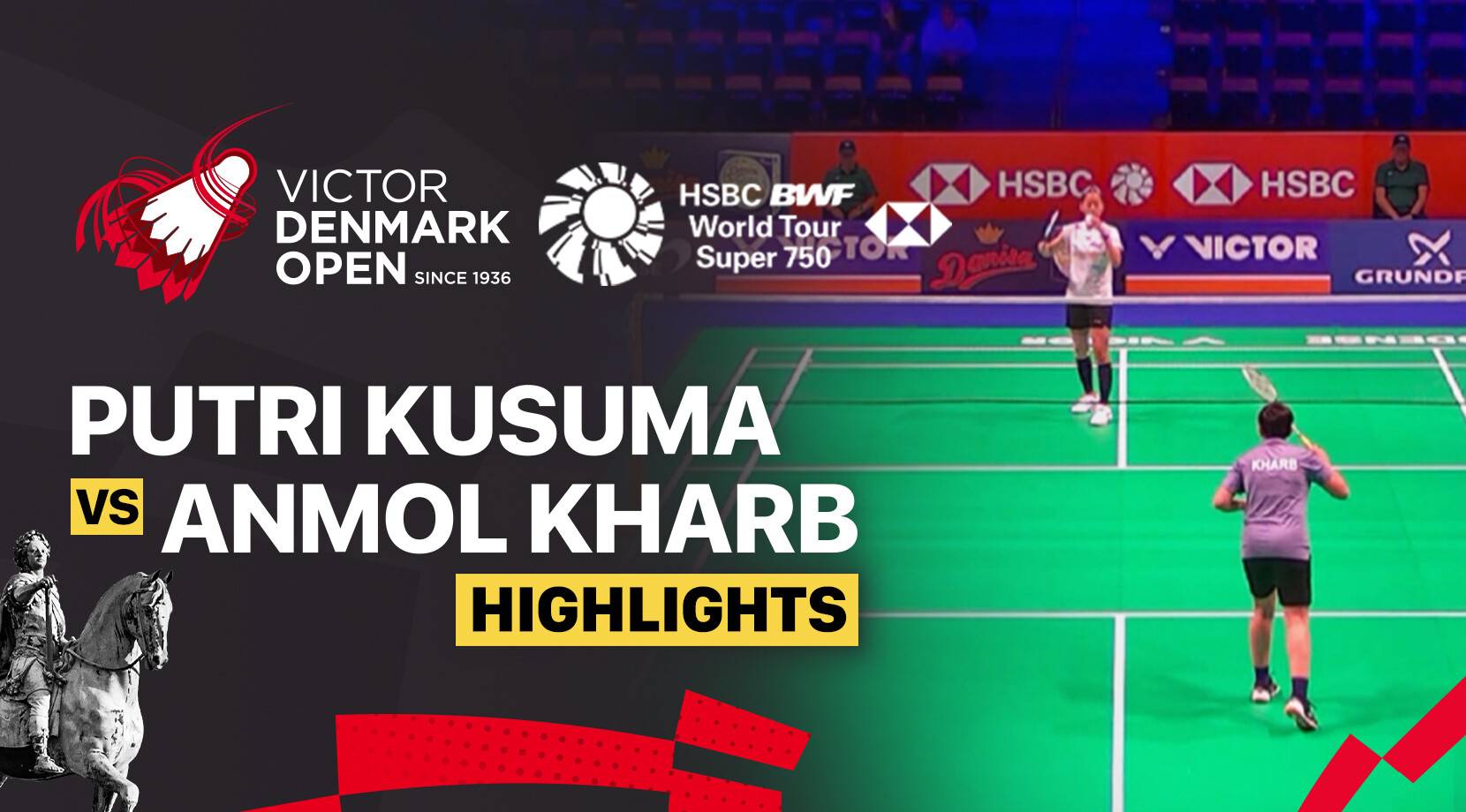 Putri Kusuma Wardani (INA) vs Anmol Kharb (IND) - Women's Singles Round of 32 | VICTOR Denmark Open 2025