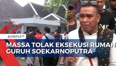 Massa Penuhi Rumah Guruh Soekarnoputra, Eksekusi Gagal Dilakukan!