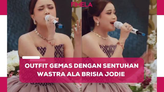 Gaya Gemas Brisia Jodie saat Dilamar Jonathan Alden, Pakai Mini Dress dengan Sentuhan Wastra