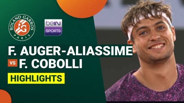 Felix Auger-Aliassime vs Flavio Cobolli - Highlight | Roland Garros 2026