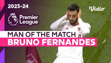 Aksi Man of the Match: Bruno Fernandes | Burnley vs Man United | Premier League 2023/24