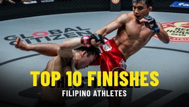 Top 10 Finishes - Filipino Athletes - ONE Highlights