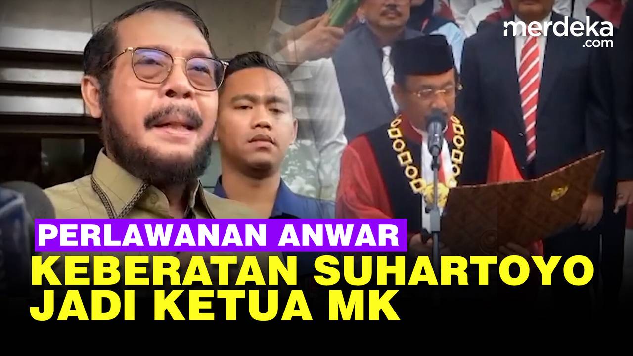 Perlawanan Anwar Usman Ajukan Keberatan Suhartoyo Jadi Ketua Mk