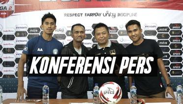 Konferensi Pers: Persis Solo vs Martapura FC