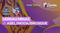Full Match | Gerdau Minas vs Abel/Moda/Brusque | Brazilian Women's Volleyball League 2022/2023