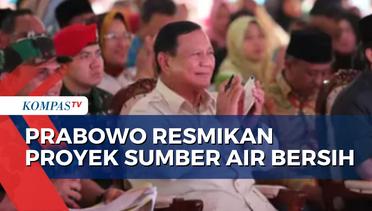 Menhan Prabowo Resmikan 15 Titik Sumber Air Bersih di Bangkalan