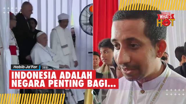 Ini Dia! Habib Ja'Far Ungkap Alasan Utama Kedatangan Paus Fransiskus ke Indonesia