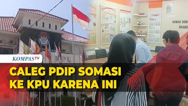Datangi KPU, Caleg PDIP Terpilih di Sragen Layangkan Somasi