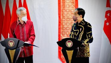 LIVE: Penyataan Pers Bersama Presiden Jokowi dan PM Lee Hsien Loong, Kab. Bintan, 25 Januari 2022