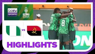 Nigeria vs Angola - Highlights | TotalEnergies Africa Cup of Nations 2023