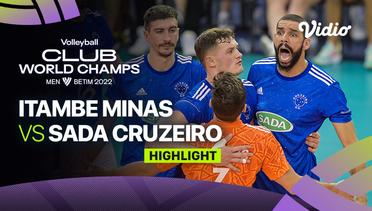 Match Highlights | 3rd Position: Itambe Minas vs Sada Cruzeiro | FIVB Volleyball Men's Club World Championship 2022