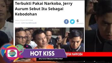 Hot Kiss - TAK DISANGKA!! Jerry Aurum Mantan Suami Denada Terjerat Kasus Narkoba