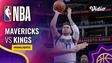 Dallas Mavericks vs Sacramento Kings - Highlights | NBA Regular Season 2023/24