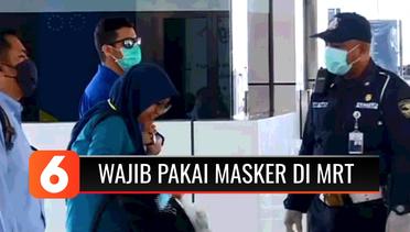Mulai 12 April Mendatang, Penumpang yang Tidak Pakai Masker Dilarang Naik MRT Jakarta