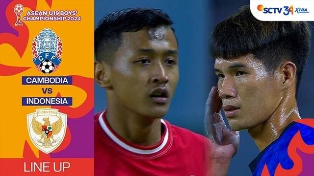 Cambodia vs Indonesia - Full Match | Asean U 19 Boys Championship 2024