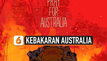 Tagar #Prayforaustralia Trending di Twitter