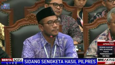 Kubu Termohon Dalami Keterangan Empat Saksi Prabowo-Sandi