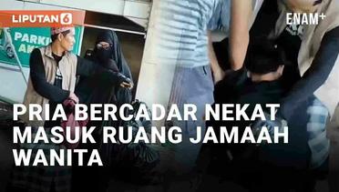Viral Pria Bercadar Ketahuan Masuk Area Jamaah Wanita di Masjid Makassar