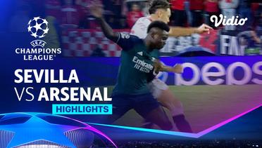 Sevilla vs Arsenal - Highlights | UEFA Champions League 2023/24