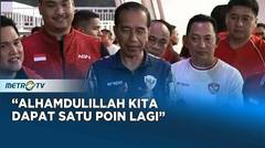 Reaksi Jokowi Pasca Pertandingan Indonesia vs Australia