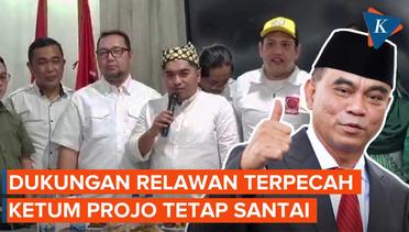Ketum Projo Santai Tanggapi Isu Dukungan Relawan Terpecah ke Ganjar dan Prabowo