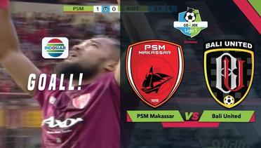 Gol Syantik ZULHAM ZAMRUN - PSM 1 vs 0 BALI UTD | Go-Jek Liga 1 bersama Bukalapak