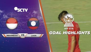 Indonesia (2) vs Laos (1) - Goal Highlights | AFF U18 2019