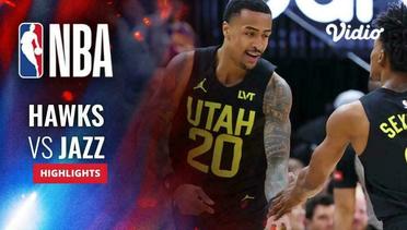 Atlanta Hawks vs Utah Jazz - Highlights | NBA Regular Season 2023/24