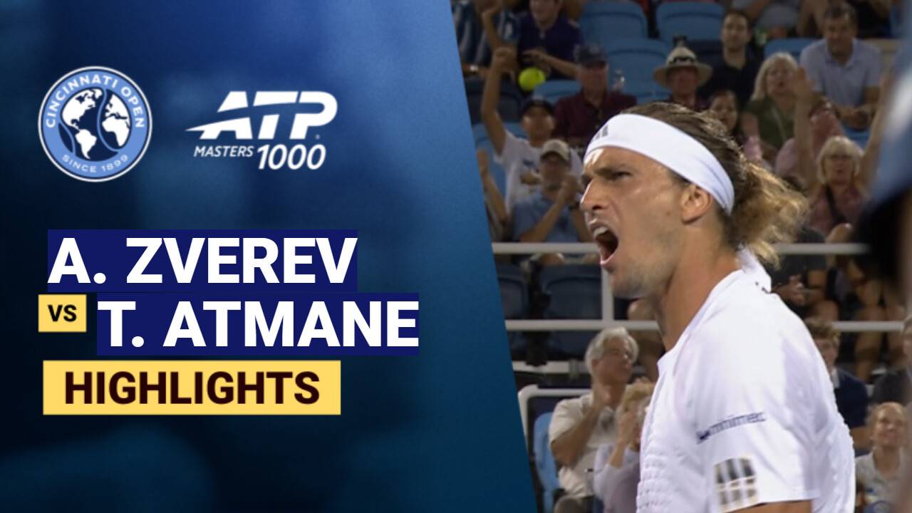 Alexander Zverev vs Terence Atmane - Round 3 | ATP 1000: Cincinnati Open 2026