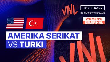 Full Match | Semifinal: Amerika Serikat vs Turki | Women's Volleyball Nations League 2023