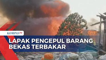 Kebakaran Lapak Pengepul Barang Bekas di Jakarta Timur, Kerugian Capai Rp 1 M