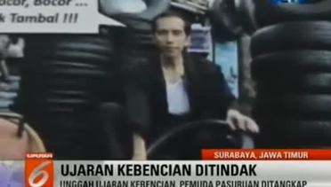 Pemuda Ujaran Kebencian di Medos, penghina Jokowi dan Kapolri ditangkap - Liputan6 SCTV
