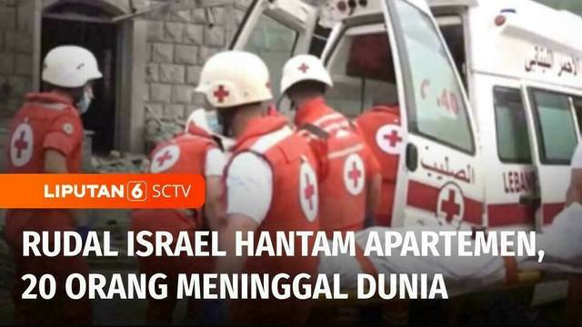 Serangan Israel Guncang Lebanon, Puluhan Tewas Akibat Hantaman di Apartemen | Liputan 6